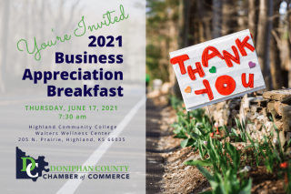 Chamber Celebrates the 2021 Business Appreciation Breakfast